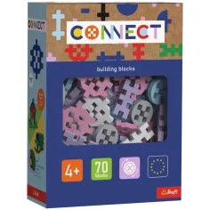 Connect 70 piezas de juego de construcción - Trefl