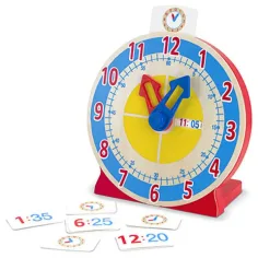 ¡Conoce el reloj! juguete educativo de Melissa & Doug