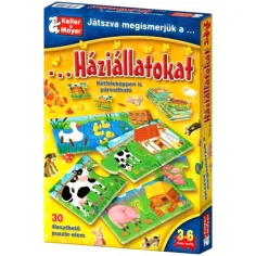 Conociendo a las mascotas jugando juego de mesa