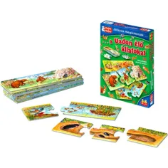 imagen de Conociendo a los animales salvajes jugando juego de mesa 2