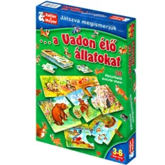 Conociendo a los animales salvajes jugando