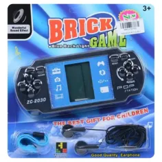 Consola de juego Tetris manual con accesorios