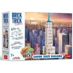 Construimos con ladrillos Brick Trick: Edificio Empire State XL juego de construcción - Trefl