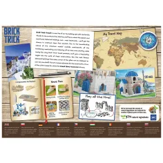 imagen de Construimos con ladrillos Brick Trick: Santorini juego de construcción de 210 piezas - Trefl 2