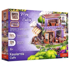 imagen de Construimos con ladrillos: My City Cafetería juego de construcción de 50 piezas - Trefl 1