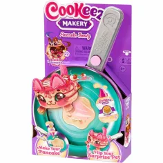 COOKEEZ Makery: Pancake Treatz sartén de crepas juego de sorpresa con peluche