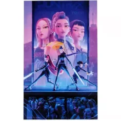imagen de Crayola: Art With Edge - K-Pop Cazadores de Demonios libro para colorear y póster 3
