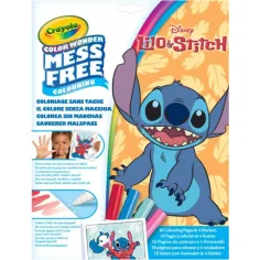 Crayola Color Wonder: Lilo & Stitch set de pintura sin manchas en carpeta