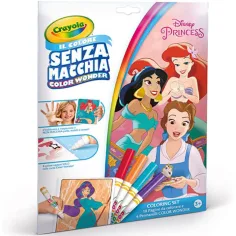 imagen de Crayola: Color Wonder princesas de Disney libre de manchas libro para colorear 1