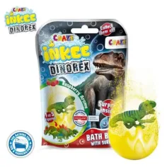 Craze: Bomba de baño coleccionable con figura sorpresa de dinosaurio - EPEE