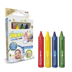 Craze Inkee: Crayones de baño 4 unidades