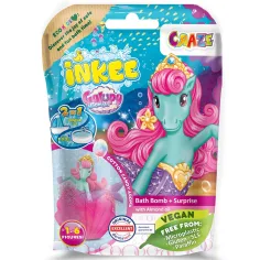 Craze Inkee: Galupy Sirena bola de baño coleccionable con figura