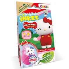 Craze Inkee: Paquete de bombas de baño veganas coleccionables con figura de Hello Kitty - Aroma de Sandía
