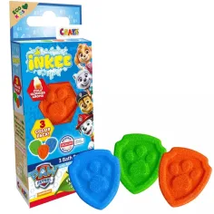 Craze: Inkee vegano con aroma a goma de cola de Paw Patrol bomba de baño paquete de 3 unidades