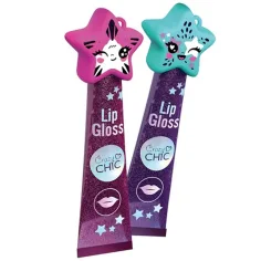 Crazy Chic: Brillo labial encantador con purpurina en dos versiones 1ud - Clementoni