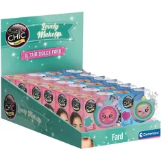 Crazy Chic: Colorete en almacenamiento de animales en varias versiones 1ud - Clementoni