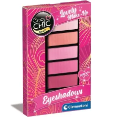 Crazy Chic: Lovely Make-Up pink power sombra de ojos 1ud - Clementoni