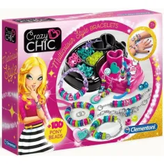 Crazy Chic Multicolour Style set de creación de pulseras - Clementoni