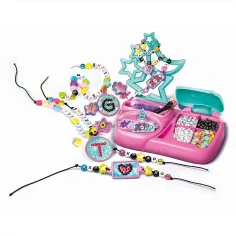 imagen de Crazy Chic: Set creativo de creación de mensajes con cuentas - Clementoni 2