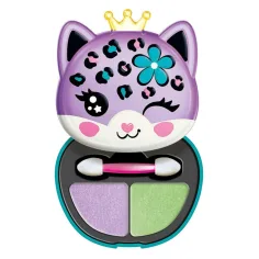 imagen de Crazy Chic: Sombra de ojos y aplicador en estuche con forma de leopardo - Clementoni 2