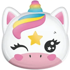 imagen de Crazy Chic: Sombra de ojos y aplicador en estuche en forma de unicornio - Clementoni 2