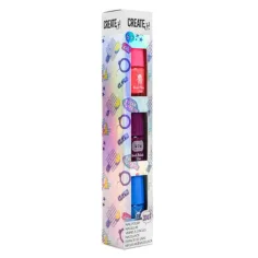 ¡Crea!: Set de esmaltes de uñas de 3 piezas en dos versiones - Canenco