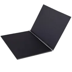 Creative Kids: Álbum creativo negro 15x15cm