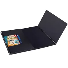 Creative Kids: Álbum creativo negro 30x30cm