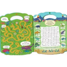 imagen de Cuaderno de actividades colorido con dinosaurios 3