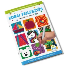 Cuaderno de actividades de desarrollo temprano con rotulador borrable
