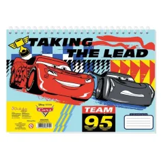 Cuaderno de bocetos A4 espiral de 30 hojas de Cars 3 en varias versiones