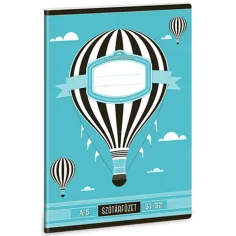 Cuaderno de diccionario de globo aerostático A/5
