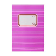 Cuaderno de notas de canto y música de armonía A/5 36-16