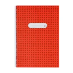 Cuaderno espiral de cuadros Novum A/4 80 hojas
