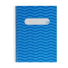 Cuaderno espiral de líneas Novum A/5 80 hojas