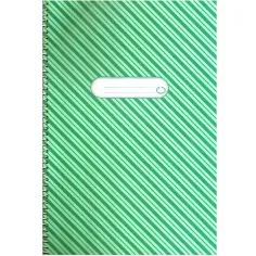 Cuaderno espiral liso A/4 60 hojas