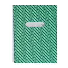 Cuaderno espiral liso Novum A/4 70 hojas