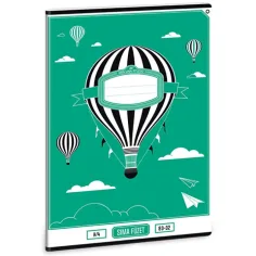 Cuaderno liso de globo aerostático A/4 80-32