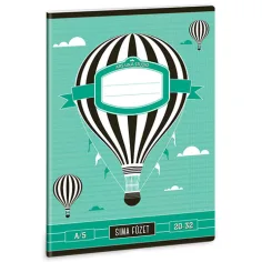 Cuaderno liso de globo aerostático A/5