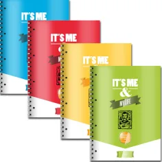 Cuaderno liso espiral A/4