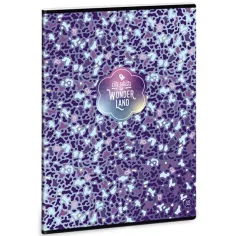 Cuaderno Wonderland ghost-blue de cuadrícula A/4