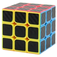 imagen de Cube World: Cubo mágico con diseño de carbono 3x3 2