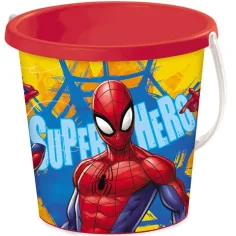 Cubeta de arena con diseño de Spider-Man - Mondo Toys