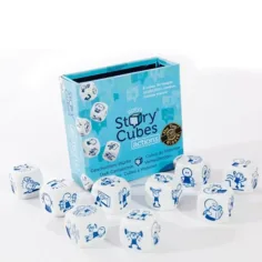 Cubo de historias con acciones