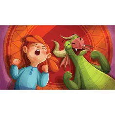 Cuento de dragón diafilm