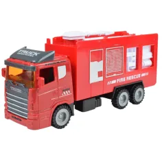 imagen de Cuerpo de Bomberos: Set de Estación de Bomberos con Torre de Vigilancia, Coche y Accesorios 3