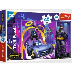 DC Batman Batwheels rompecabezas de 60 piezas - Trefl