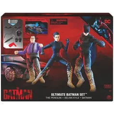 DC Comics: El set de juego Ultimate de Batman con figuras de 10 cm - Spin Master