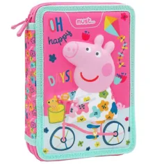 ¡Debes... estuche de lápices de Peppa Pig de dos pisos!