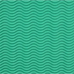 Decoración verde de cartón ondulado 3D B2 50x70cm 1ud
